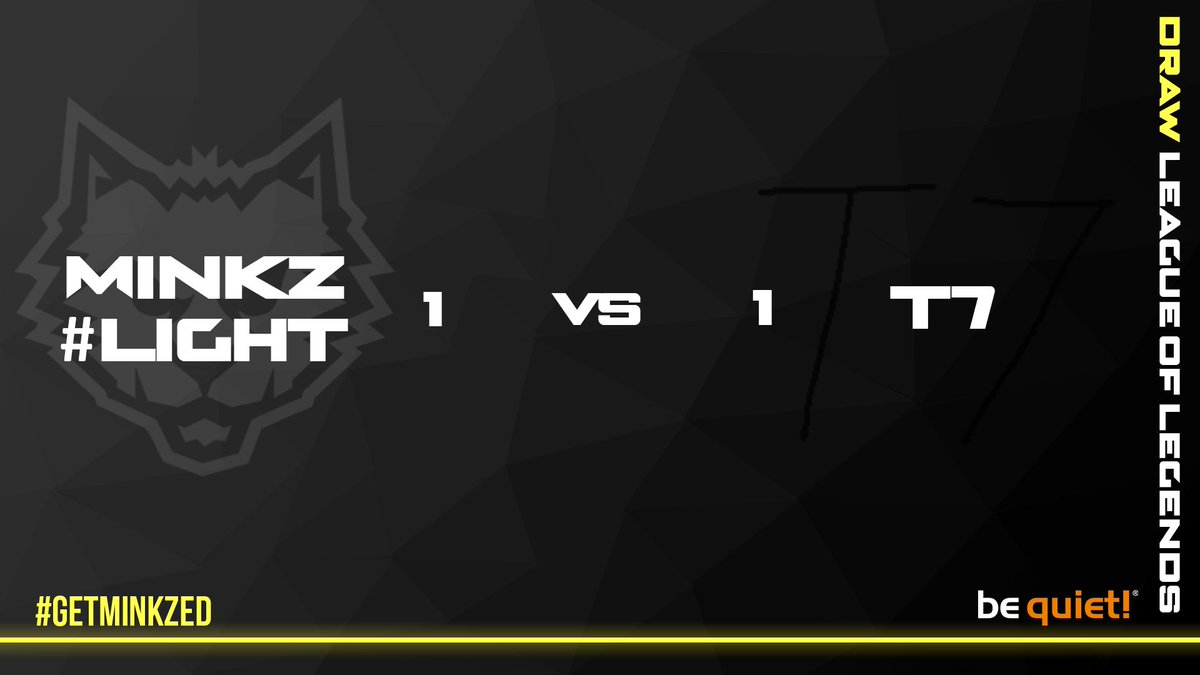 MinkzGaming's tweet photo. MINKZ#LIGHT 'finally' dropped a map against T7. 🤦😅

So we secured rank 1 in our division with an outstanding 11-1 in maps.

💪😼 #getminkzed #LeagueOfLegends #PrimeLeague https://t.co/ZdITsnN3kQ