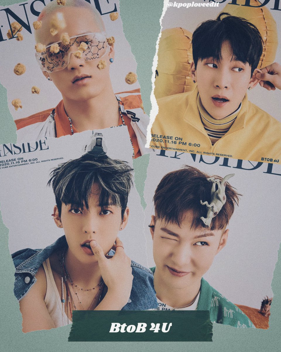 kpoploveedit's tweet photo. The next concept of Btob 4u mini album 😍 look at them! So crazy and cute.
—
Credit @kpoploveedit
Insta kpoploveeditt
—
@OFFICIALBTOB #btob #BTOB4U
#BTOB4U_INSIDE #BTOBedit #btobmelody #kpop #kpopedit #eunkwang #changsub #peniel #minhyuk https://t.co/XRBiB3fOEC