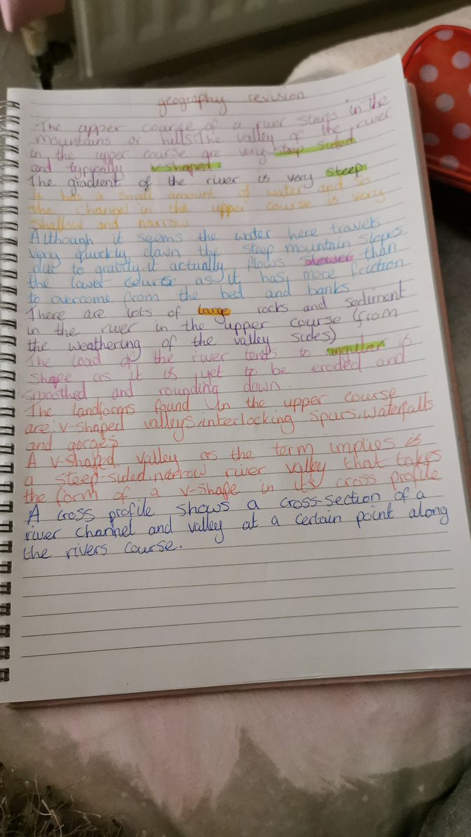 This is my geography revision @Year9AHS1 <a href="/MrArcherAHS/">Mr Archer</a> @MissjonesAHS