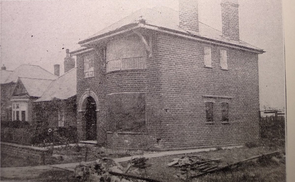 I understand two women were killed inside the house adjacent to the Stonegate house pictured which received a direct hit and the husband of one of them survived with injuries. #lestweforget2020