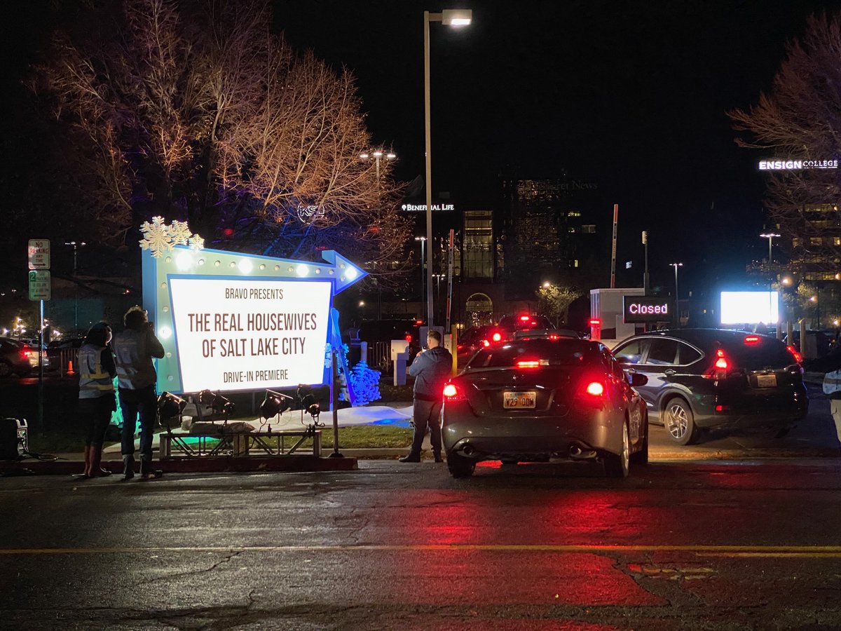 Prodservintl's tweet photo. Real Housewives fan? The Real Housewives of Salt Lake City broadcast season premiere is tomorrow night, but PSI provided production support for a special VIP Drive-In premiere last weekend is Salt Lake City! Check it out! https://t.co/SLVbXTaBPm