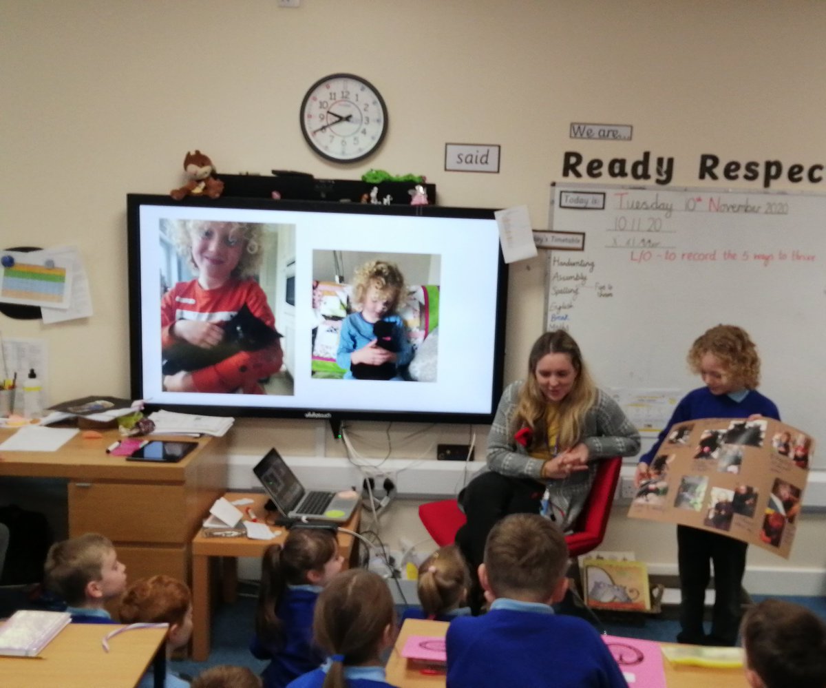 TarvinPrimary's tweet photo. Lewis class thoroughly enjoyed a class assembly about a very cute kitten called Willows today! We loved hearing all about her! #TarvinclassassembliesY3 #pets #speakingandlistening https://t.co/aPZiqGYtSV