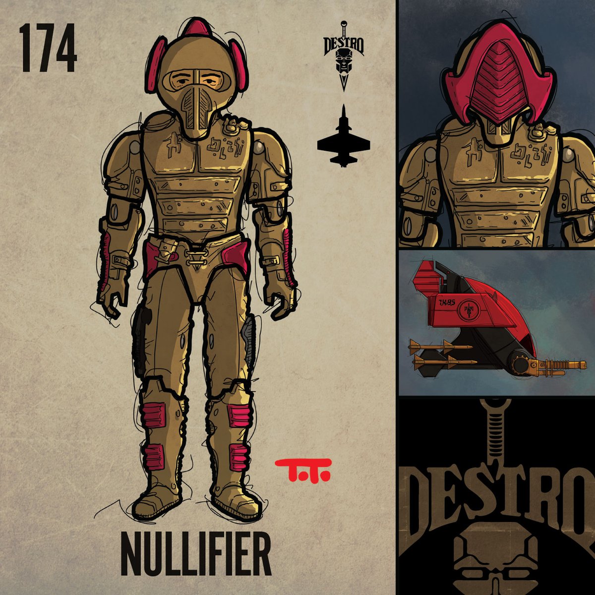 gijoe365project's tweet photo. 174: “Nullifier”, G.I. Joe ARAH Series 7, 1988
Another addition to the #IronGrenadiers faction! Don't forget you can filter by faction (and all sorts of other ways) at https://t.co/GUFXObMVTB site. #gijoe365 #joevember #joevember2020 #nullifier https://t.co/2hyzOcWh9z
