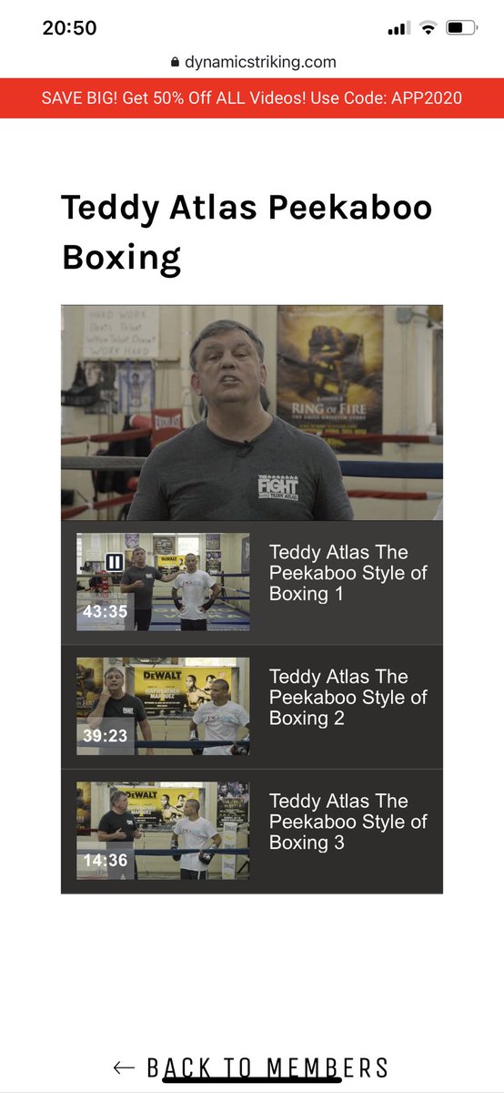 BoxingCoachRoy's tweet photo. That’s me sorted for tonight then. Thank you @TeddyAtlasReal and #dynamicstriking https://t.co/RnbF1qH7pU