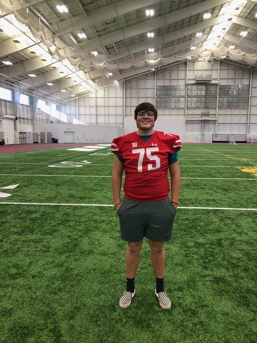RiderAustin75's tweet photo. Had a great visit at Wittenberg over the weekend! Thank you @CoachFincham and @CoachFlo12 for letting me visit the campus and facilities!! https://t.co/N6xkHjSQ5l