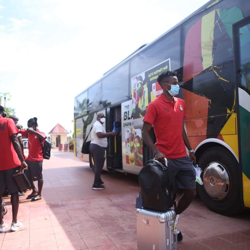 khayayala1's tweet photo. #khayayala Black Stars arrive in Cape Coast ahead of Sudan clash.

Ghana’s senior national team, the Black Stars, have arrived in Cape Coast ahead of their AFCON 2022 qualifier against, Sudan.

Head Coach, C.K Akonnor, is set to face Sudan in his first competitive game in charge https://t.co/TiXcxsW6bQ