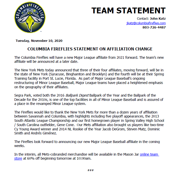 ColaFireflies's tweet photo. Our official statement on today's developments: https://t.co/5OAQiG6x31