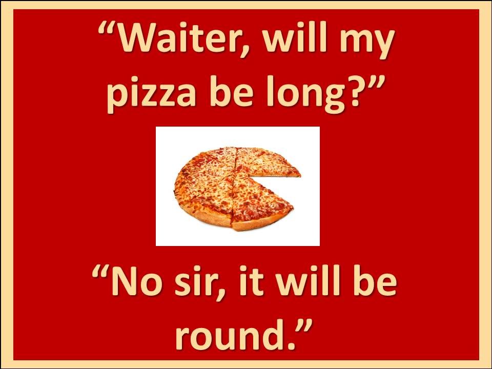 ZestyZzeeks's tweet photo. Could any of you use a quality #pizza joke to give your week a boost? https://t.co/IMSTmIhq6m