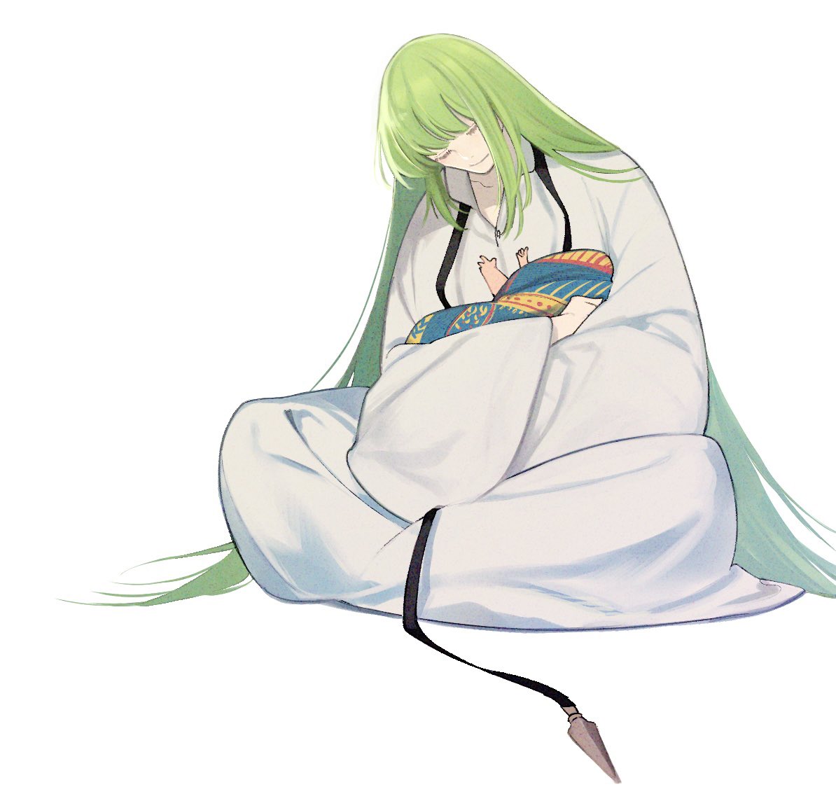 ゆりかご 世のイラスト