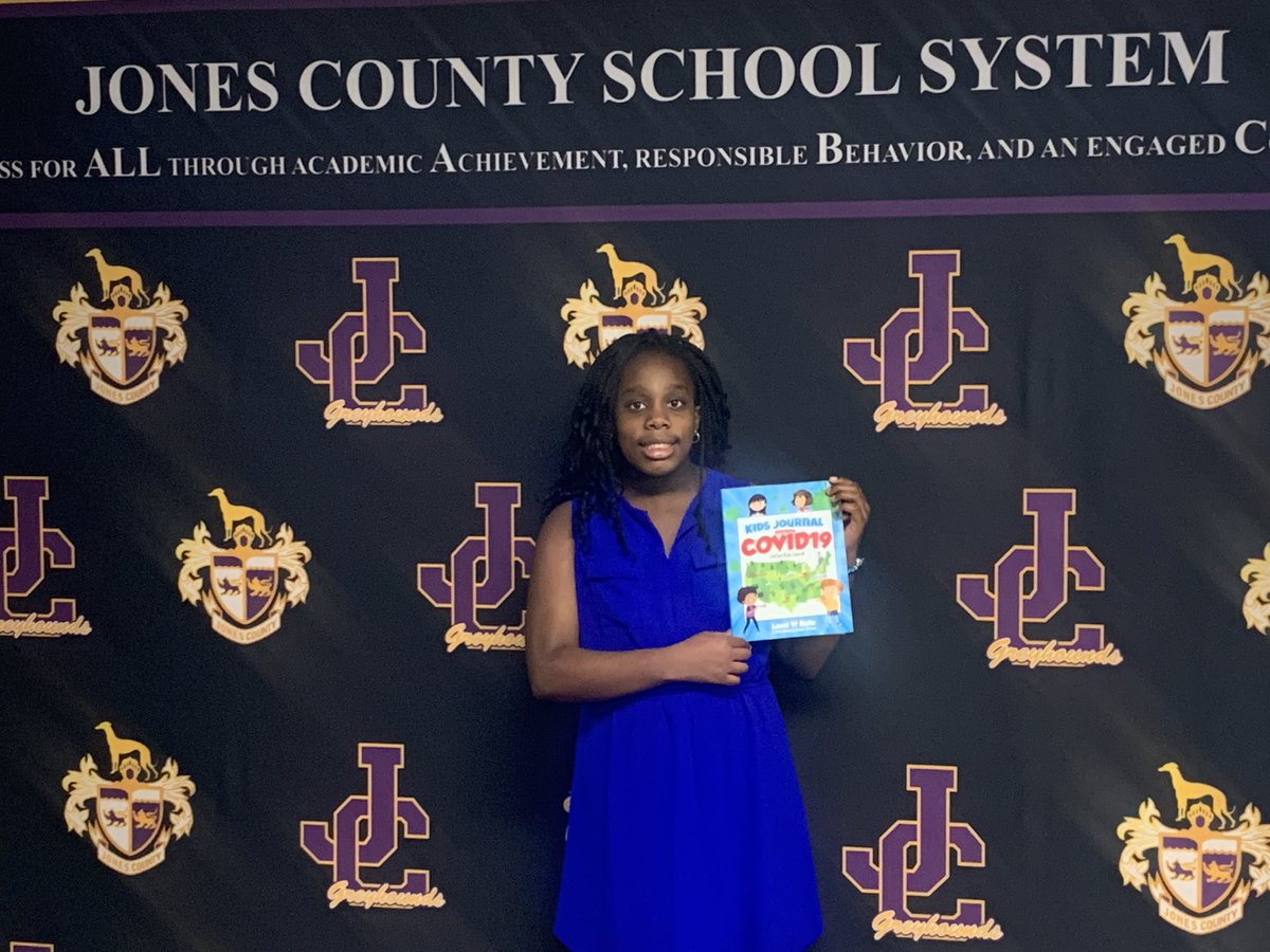 JoCoLaReads's tweet photo. Literacy Spotlight Student for November: Trinity Pace from Clifton Ridge Middle School

She was selected this summer as the Georgia representative writer in the book Kids Journal Through COVID-19: United Kids Speak available on Amazon.

We are so proud of Trinity! @SuperJCSS https://t.co/ZVwbbeDZD6