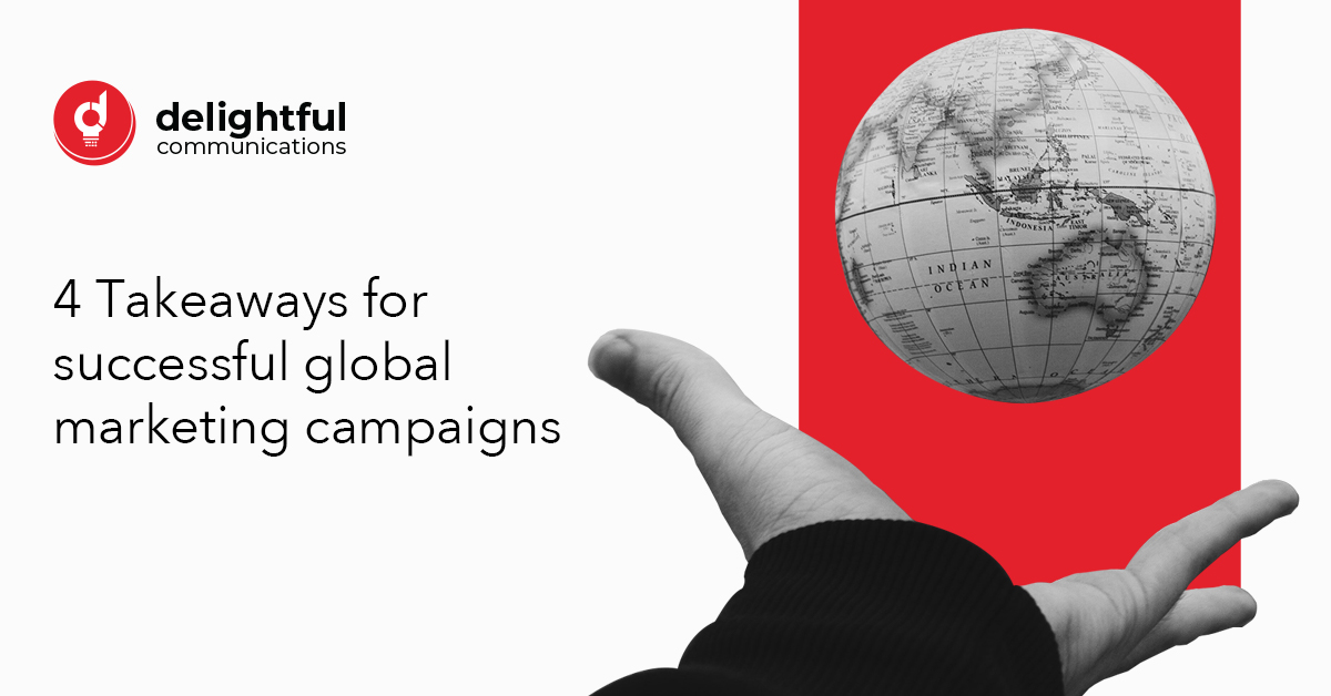 Delightful's tweet photo. Many of the marketing campaigns we are asked to put together for our #B2B Tech clients are global.

@BiancaHuQ shares her biggest takeaways on how to develop and keep a global mindset that will help you do cross-cultural and global marketing right.

https://t.co/LFs2m85f0J https://t.co/UxeJh11vrw