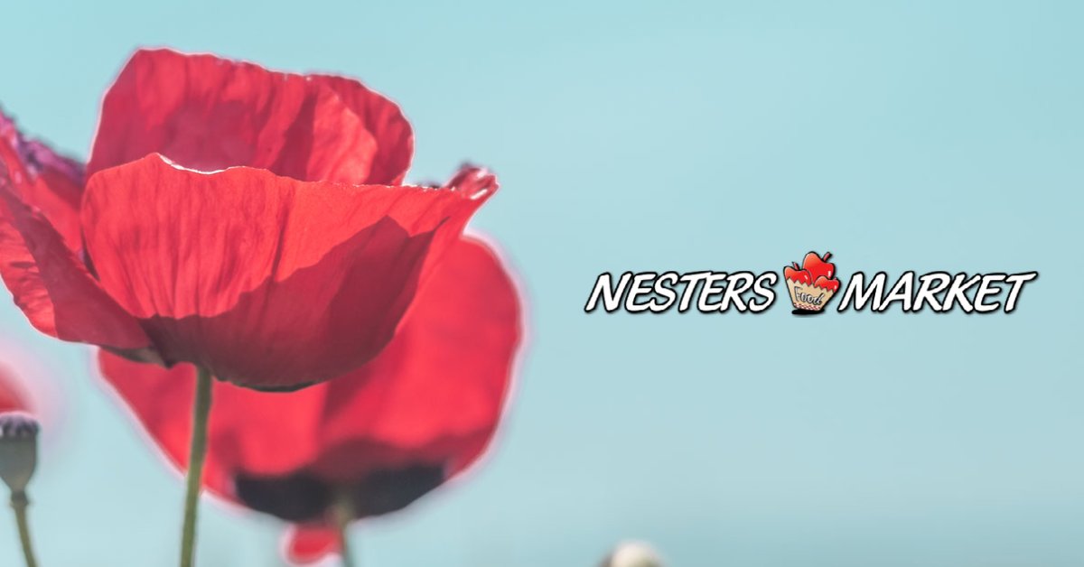 nestersmarket's tweet photo. Please note, some of our stores will have reduced hours for Remembrance Day, tomorrow November 11th. 
Visit our website for details: https://t.co/422QfzETJN https://t.co/Emu950ISkt