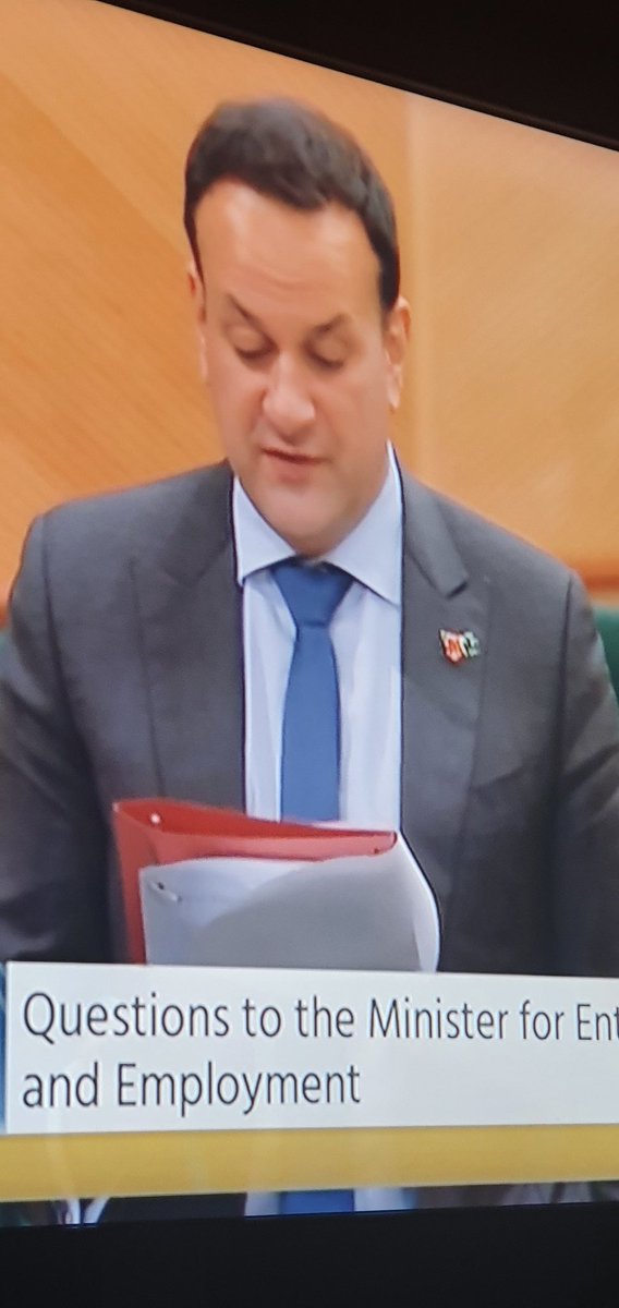 CarthyRobbie's tweet photo. Not only does #LeoTheLeak disrespect the Dร il by leaking confidential documents but he disrespects the our fallen heros of 1916 by standing in the Dร il wearing a poppy ๐คฎ๐คฎ what a disgusting human #LeoTheLiar #NoPoppy https://t.co/a0skTd87eZ