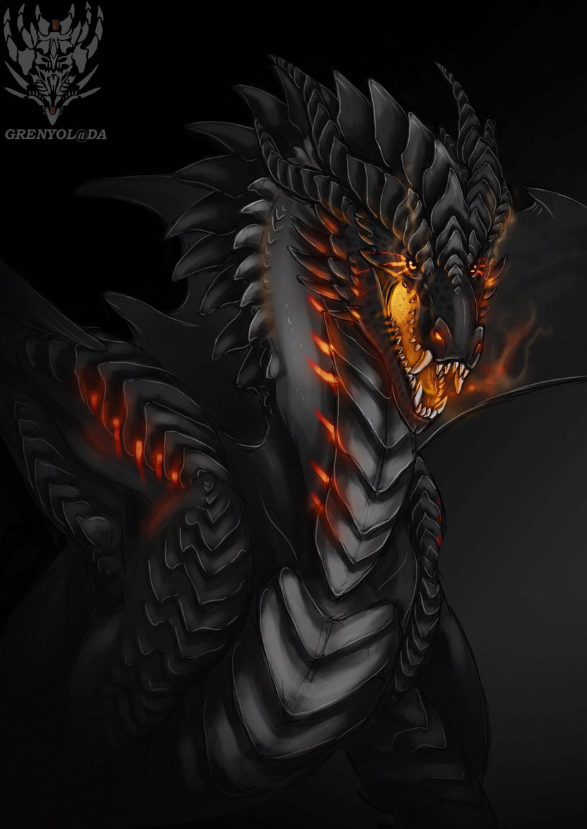 grenyolscanvas's tweet photo. A little sketchy gift fan art for @adalfyre of their lovely pretty boi Aegesir ❤️

I've had this sketch drawn since july, but just got round to finishing it now ;-;

#Dragon #Fantasy #fantasyart #digitalart #dragons #artwork #photoshop #fantasyartist https://t.co/rRZjbqGxtR