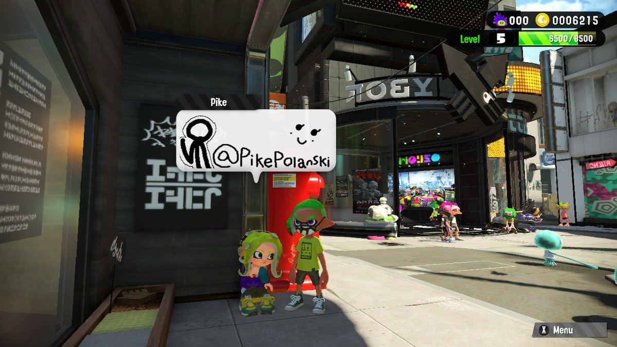 FrazCat9's tweet photo. @pikepolanski hoiii #Splatoon2 #NintendoSwitch https://t.co/UF9RrH2Wqr