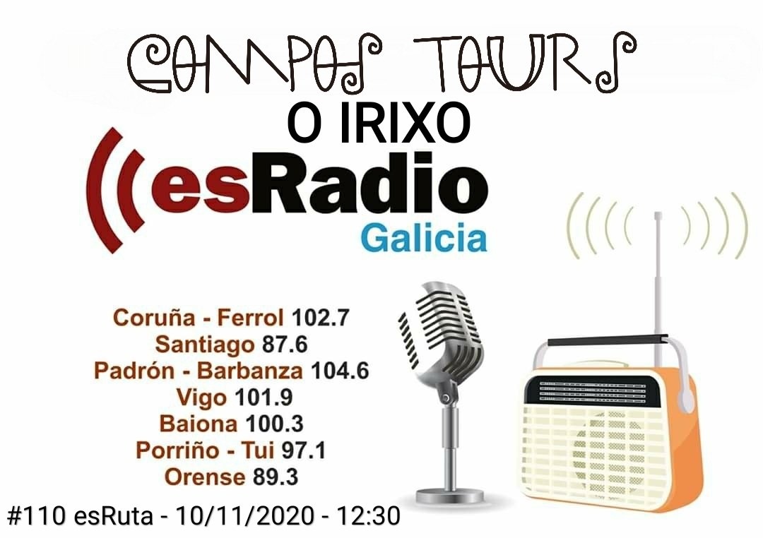 ComposTours's tweet photo. 📻🌍 #PODCAST #esRuta 1⃣1⃣0⃣ en @galiciaesradio sobre #OIRIXO 🏞🐄 Escúchalo 🔊 https://t.co/7Pt3TStIGY
Descubre #Galicia con @ComposTours💚🎙
#compostours #esradiogalicia #galiciaémoito #irixo #ourense #españa #Turismo #galiciacalidade #turismogalicia #xacobeo #TurismoRural https://t.co/yPEwa2703z