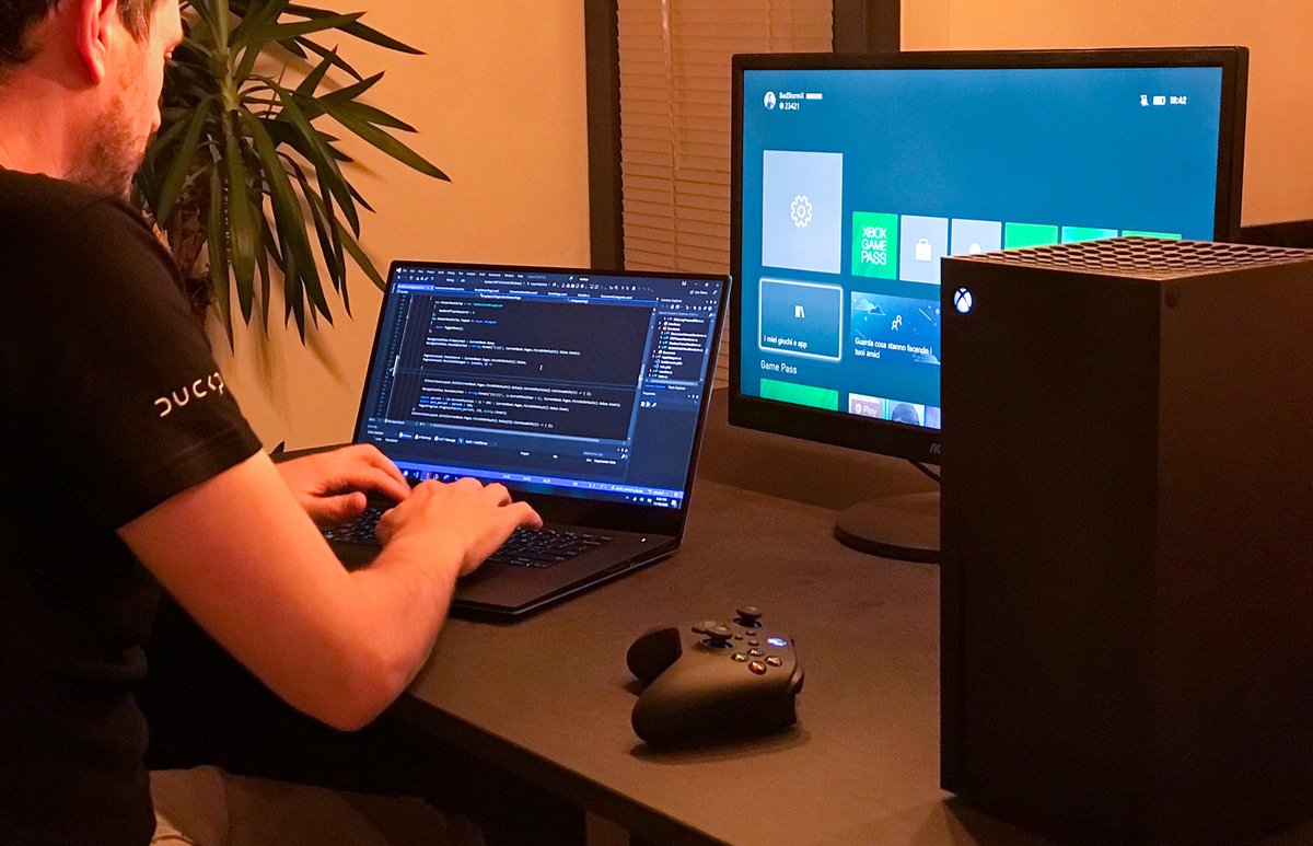 duckpagesnc's tweet photo. We want to keep up with the times and technologies and that is why we haven't resisted developing some new solutions for this new generation of Xbox. https://t.co/DSJhYYiLQ1 #duckpage #XboxSeriesX #gamedevelopment https://t.co/IVt9t5EhE0