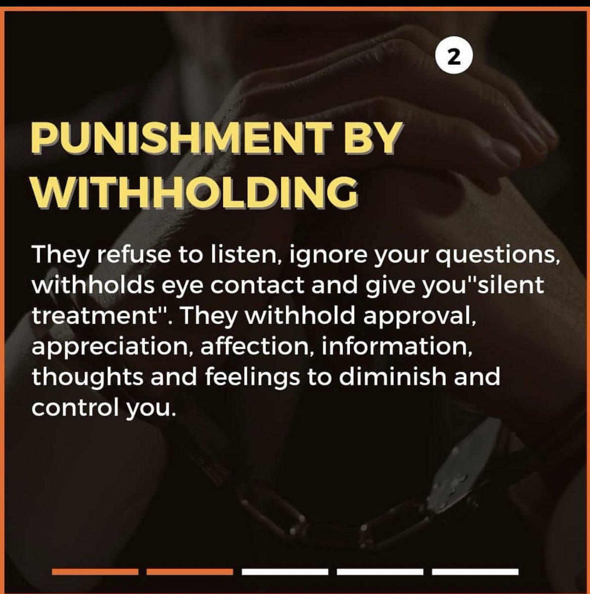 NPD_Podcast's tweet photo. More subtle signs of Narc abuse https://t.co/lFJoyXoKYC