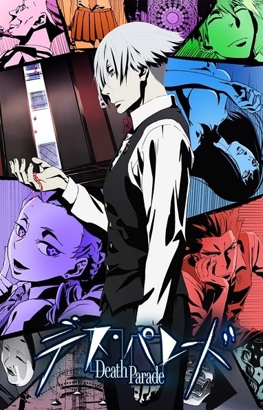 Death Parade :L' un de mes animes préféré, ambiance de bar jazz, histoire étonnante et grave intéressante, persos très attachant (surtout le perso principal)Et une excellente morale pour la fin C'est court et sur Netflix donc allez regarder 