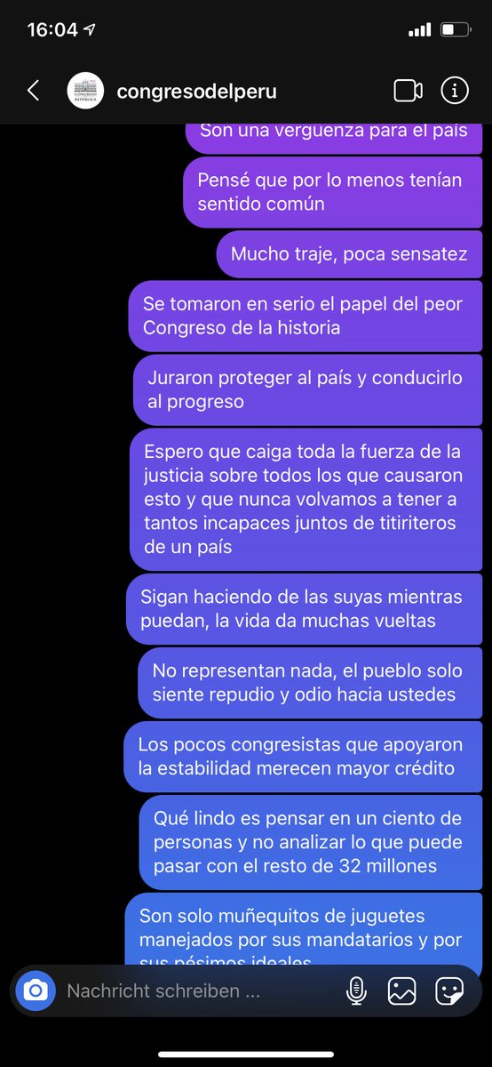 Danielmc20_'s tweet photo. Alguien tenía que pagar los platos rotos, sorry al administrador de la cuenta de Instagram del Congreso 😂
Pero se lo merecen. 
 #GolpeDeEstadoEnPerú https://t.co/VakCqI1DbI