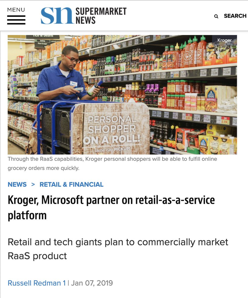 "Nielsen & Aldi announced a multi-year relationship that includes integrated analytics around shopper panel data""Kroger is looking to monetize the huge, rich stores of data amassed from its position as the nation’s largest supermarket company"Alert the antitrust regulators!