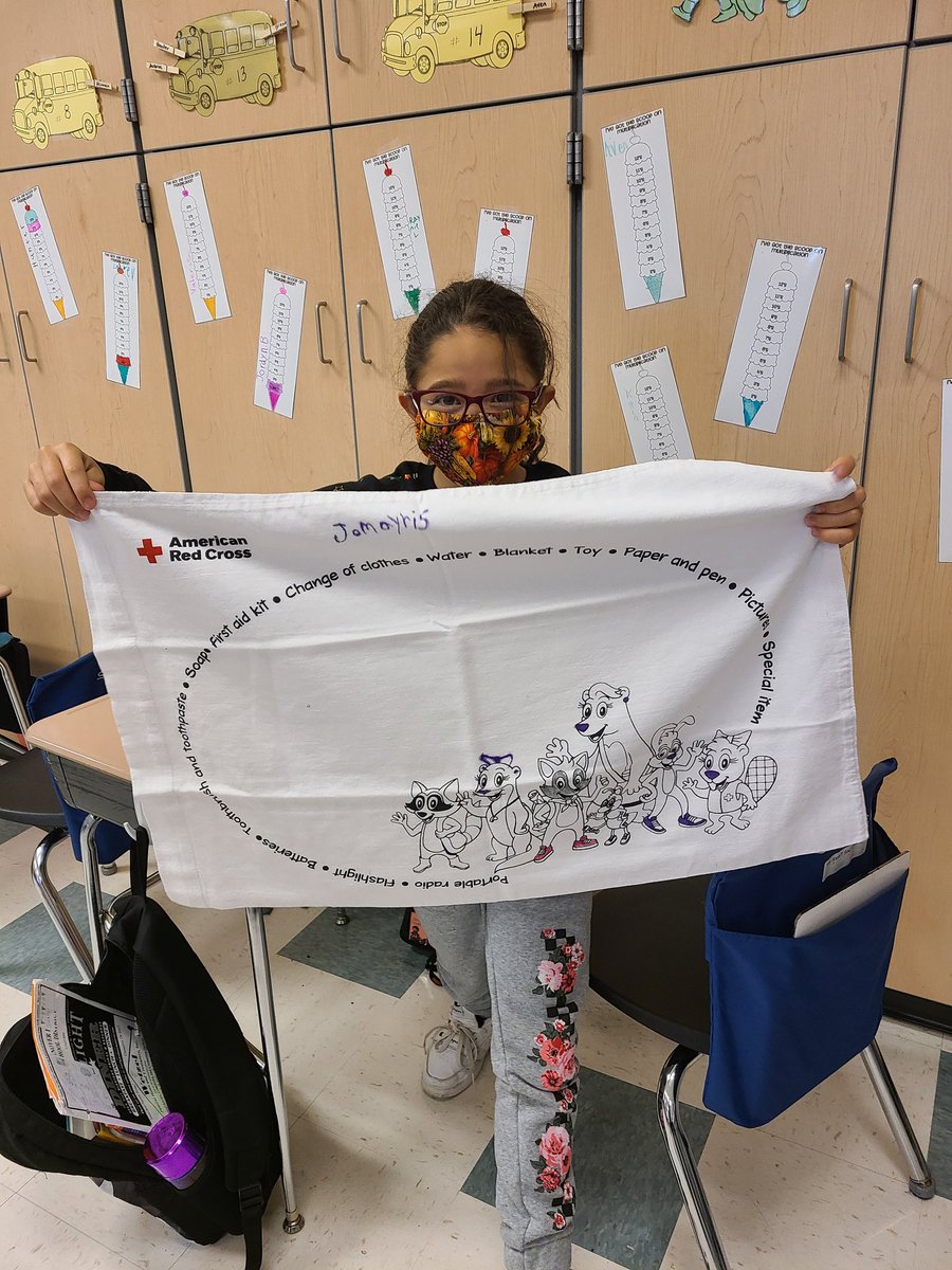 MrsBolden3's tweet photo. HSE 3rd grade and the #PillowcaseProject! Thank you @GailWilhelm @Americanredcross for teaching us about safety! #hpsdawesome https://t.co/rKFPYBX6C8