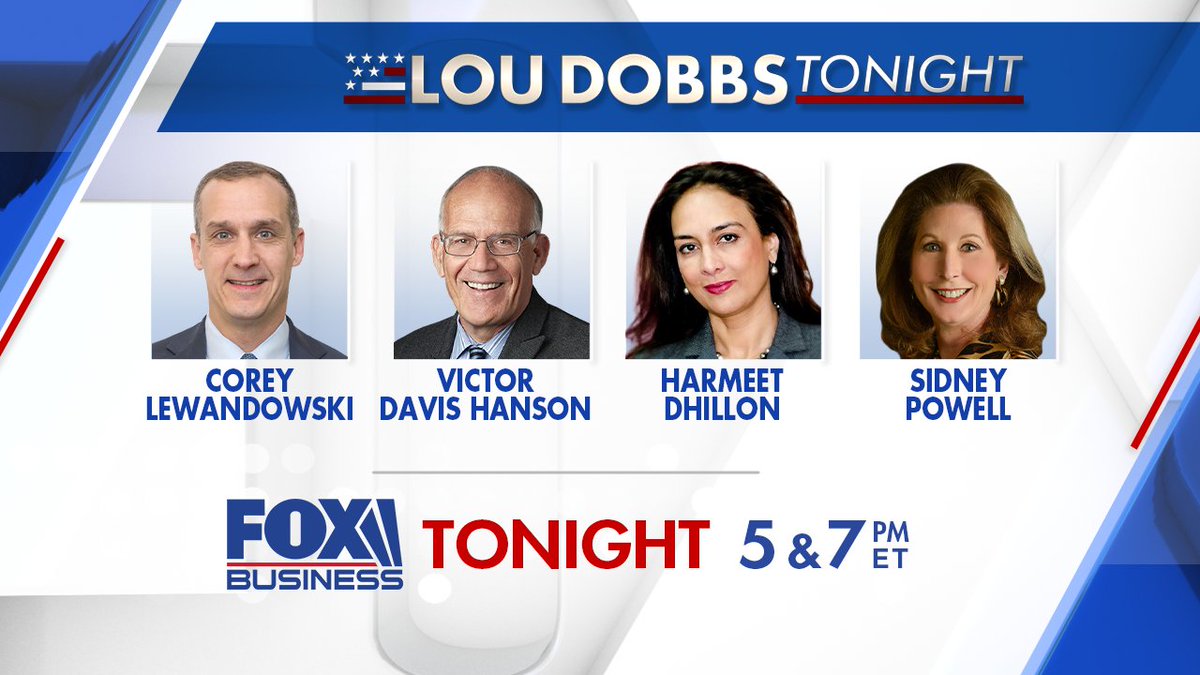 LouDobbs's tweet photo. Election From Hell: AG William Barr finally authorizes investigations into voting irregularities in the 2020 election. @CLewandowski_ @VDHanson @SidneyPowell1 @Pnjaban join Lou 5 &amp; 7 PM/ET. #MAGA #AmericaFirst #Dobbs https://t.co/cC9xtrlZT7