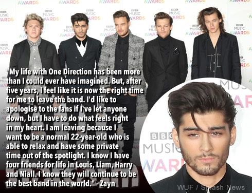 20. were you happy that zayn left? if yes, why?