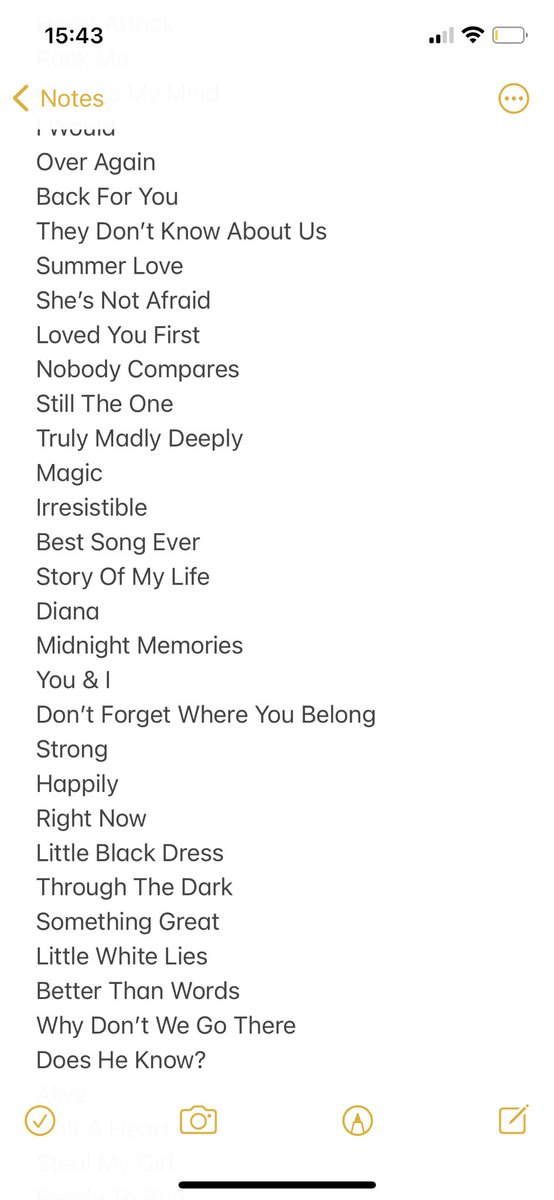 19. favorite song in general?