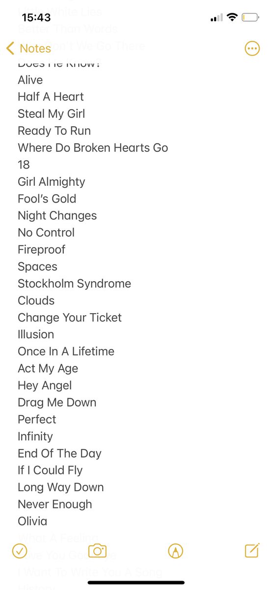 19. favorite song in general?