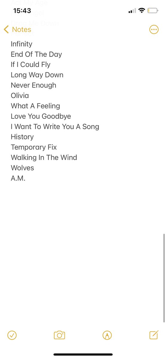 19. favorite song in general?