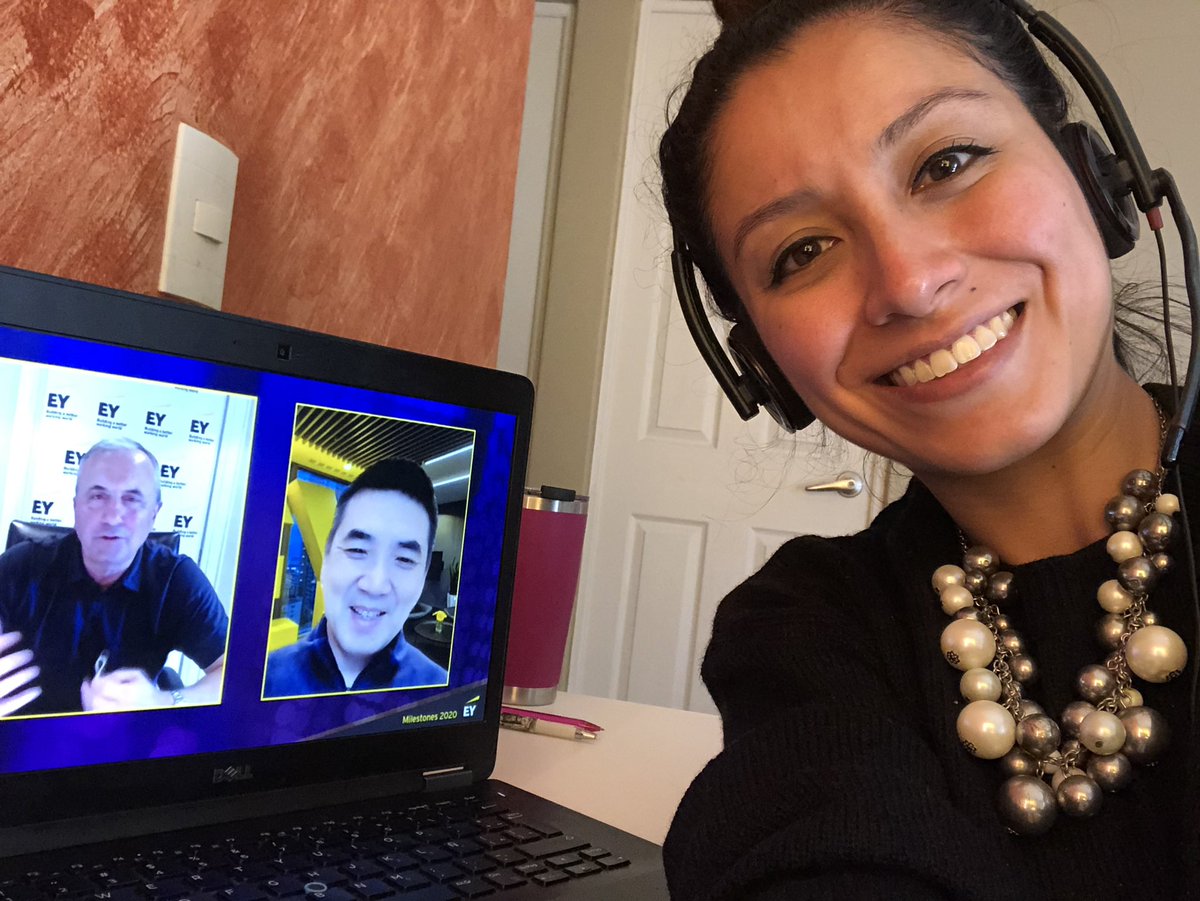 rdmelissa's tweet photo. Such an inspiring panel with @Carmine_DiSibio EY CEO and @ericsyuan Zoom CEO at #EYMilestones 🤩 @EY_US https://t.co/GOc61mVUpx