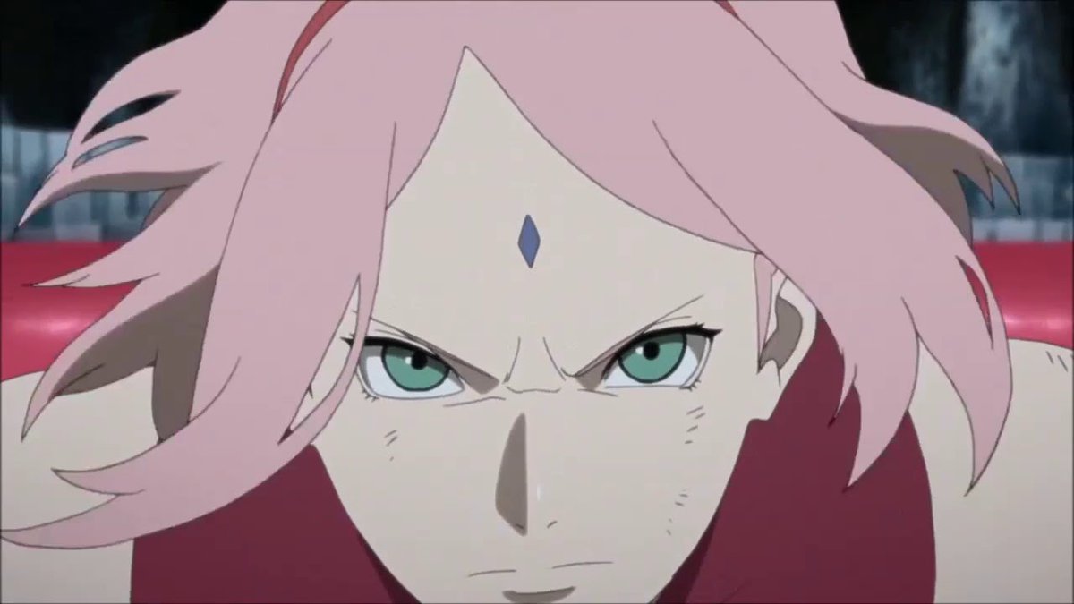 Sakura (Boruto) vs Kakashi (Hokage)