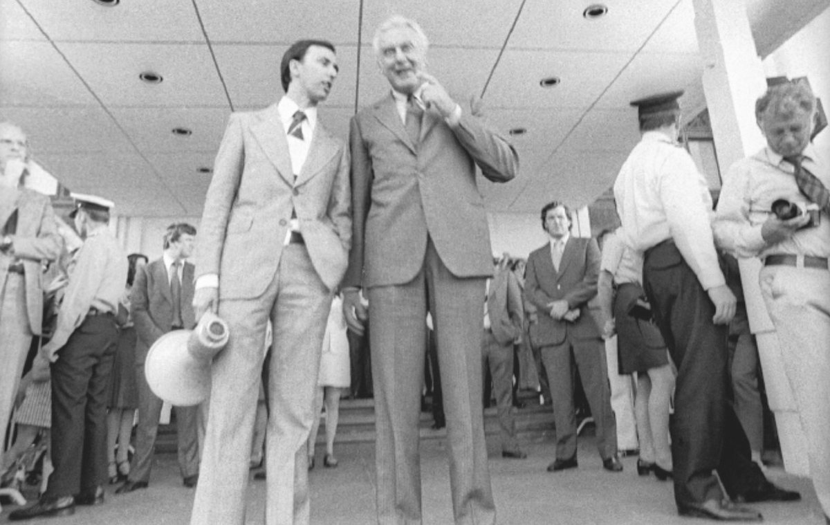 Paul Keating says Malcolm Fraser’s actions in 1975 - blocking supply to force an election - injected a poison into the political bloodstream and it has never been the same since. It also weaponised the Senate as a potentially “obstructionist force” in our politics.  #auspol