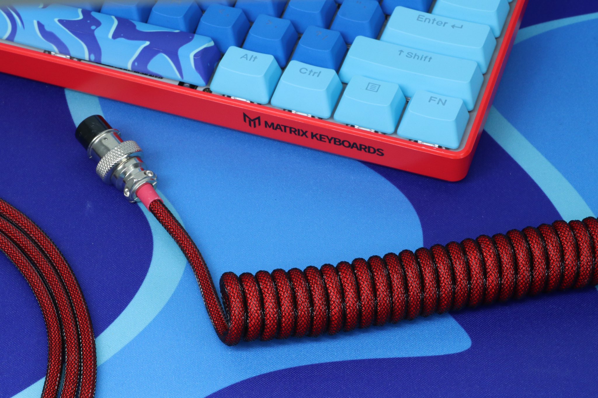 Coiled Cables  Matrix Keyboards