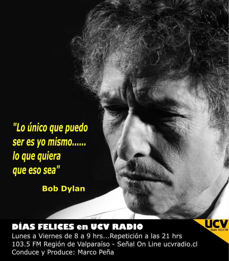mpenamadrigal's tweet photo. #radio #diasfelices #Musica #ucvradio #bobdylan https://t.co/6b9oloOERx