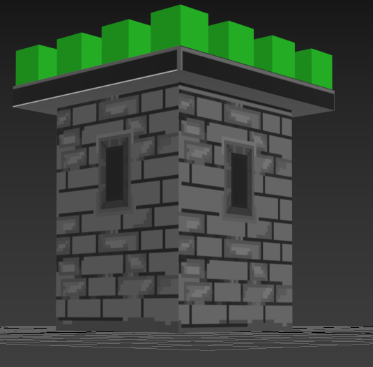 Grogonwizerd02's tweet photo. Experimenting with pixel art on 3D models! #indiegame #gamesdev #Pyxeledit #Autodesk #3DMax #3dmodeling https://t.co/bdNNGv6MaD