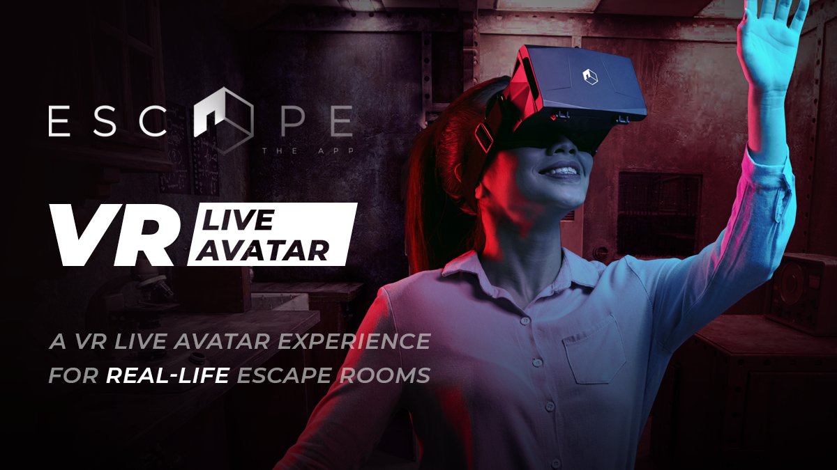 Antiblanks's tweet photo. We're offering exclusive access to a limited number of escape room owners and players to trial our exciting new VR Live Avatar experience by backing our Kickstarter campaign that goes live on Fri Nov 13th. For more info: https://t.co/J45li9e82Z #escaperoom #VR https://t.co/Qlg24Fe5yX