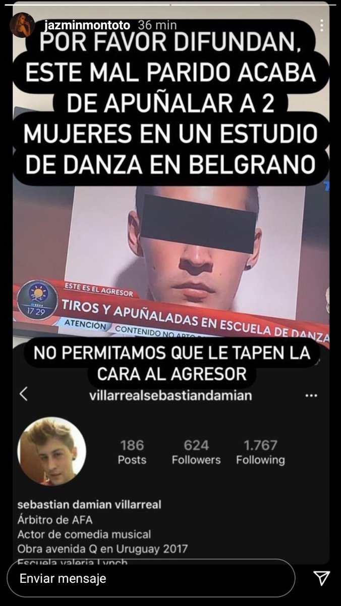 LALICHET4's tweet photo. ya que los medios lo tapan, acá tienen la cara del enfermo que atacó a Julieta y Sofía en el estudio de baile en Belgrano! https://t.co/oSqsblO5Mn