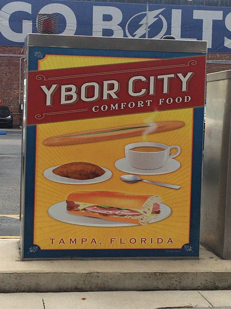 SGWantuck's tweet photo. Can you identify the item at 9 o’clock in this picture?  #Tampa #YborCity #Florida  Is it a #pastele ? https://t.co/Ft57QJjAbW
