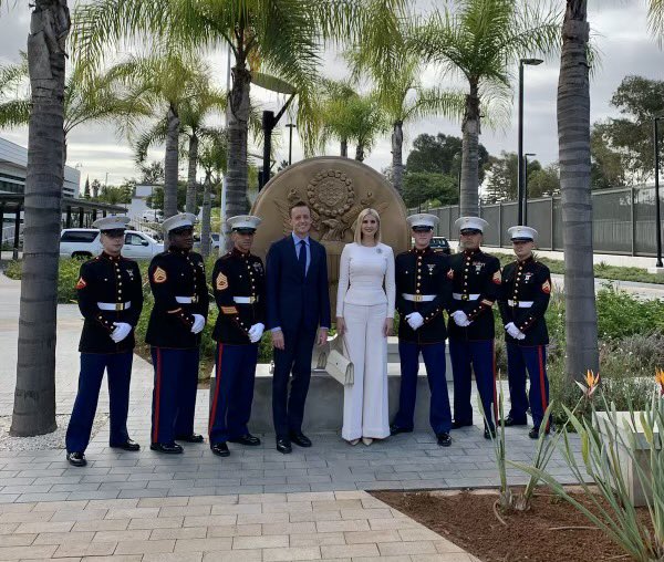 IvankaTrump's tweet photo. For 245 years, our nation’s Marines, stationed around the globe, have been dedicated to keeping our country safe.
 
Thank you for your service and sacrifice! #HappyBirthdayMarines #SemperFi https://t.co/G6l7gQGP5L