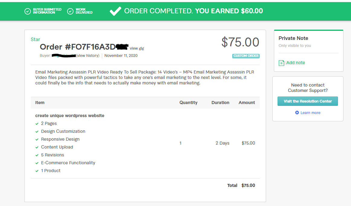 Check out my 5-star review on Fiverr: "Great communication. Willing to make sure everything was working well and satisfactory. Will hire again for more projects!" #MadeOnFiverr #WordPress #Fiverr fiverr.com/share/3eg6kx