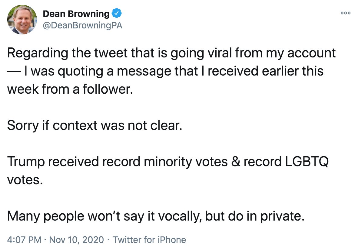 the private black gay trump supporter