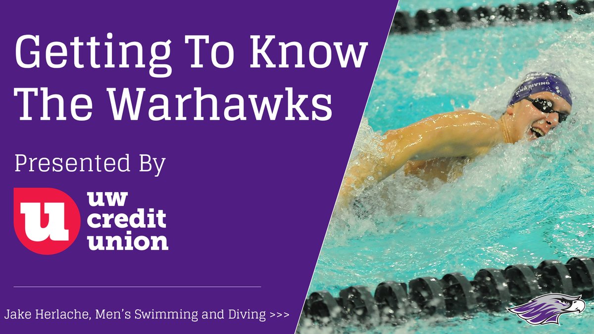 UWWAthletics's tweet photo. Jake Herlache of @UWWSwimandDive is featured in today's edition of Getting To Know The Warhawks Presented by UW Credit Union: https://t.co/rUDJaUGeMM || #d3swim #PoweredByTradition https://t.co/Efkxq2CVIo