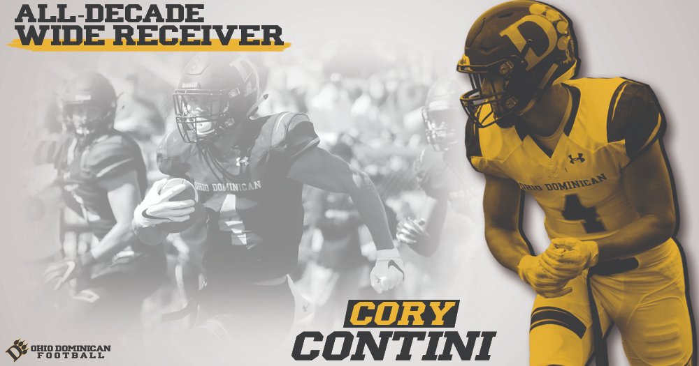 ODUAthletics's tweet image. 6⃣2⃣2⃣ Receptions
8⃣9⃣1⃣6⃣ Receiving Yards
8⃣1⃣ Receiving Touchdowns

Safe to say our @OhioDominicanFB All-Decade Pass Catchers were and STILL ARE busy during their time with the Black &amp;amp; Gold! #ODUPanthers  #ODUFB

📰: ohiodominicanpanthers.com/sports/fball/2…