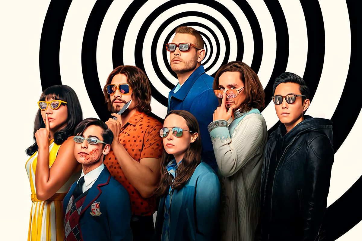 CineBack0's tweet photo. The Umbrella Academy é renovada para a terceira temporada, veja em https://t.co/btm54TAg97 https://t.co/nfs0eqoTbr