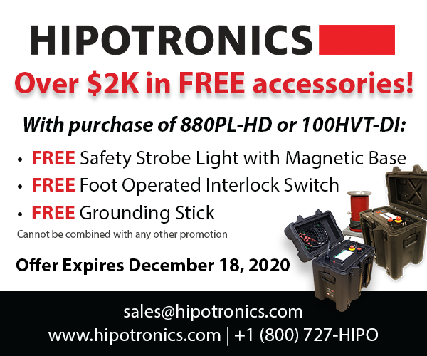 HIPO1962's tweet photo. Make the most of your budget dollars by saving $2,000! Lets talk! #BeABudgetHero #HIPOTRONICS #880PLHD #100HVTDI #FreeAccessories! sales@hipotronics.com or mfiorello@hipotronics.com https://t.co/qYT2HPQzvx