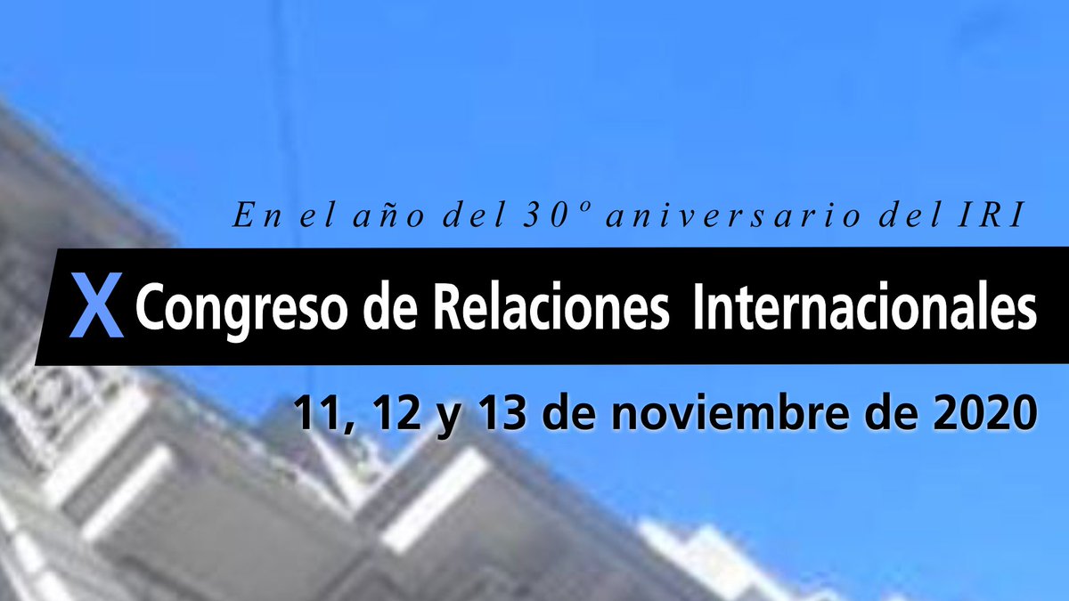 💥 X CONGRESO DE RELACIONES INTERNACIONALES.

Desde mañana 📆 y hasta el viernes se llevará adelante el X Congreso de Relaciones Internacionales del <a href="/iriunlp/">Instituto de Relaciones Internacionales - UNLP</a>.

Se encuentran disponibles los links de acceso libre a los Conversatorios (las contraseñas se publicarán por jornada)