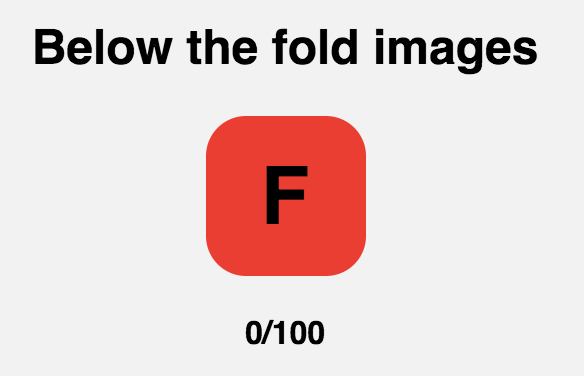 TimVereecke's tweet image. @gaelmetais a suggestion for your awesome tool

it would detect loading=lazy on below the fold images 

#yellowLabTools #webperf