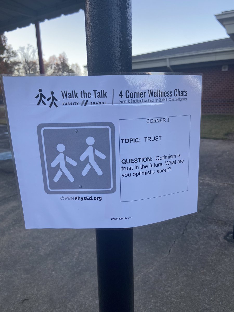 nstreet_teaches's tweet photo. First Mental Health Walk the Talk Session with Staff! ♥️ We have to take care of ourselves in order to take care of others! Thanks, Madden for setting this up! #seeusSOAR #WALKandTALK @CarrolltonES https://t.co/bPjG3Bh6Rx